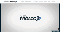 Desktop Screenshot of grupoproaco.com.ar